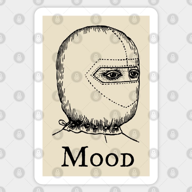 Mood - antisocial Sticker by karutees